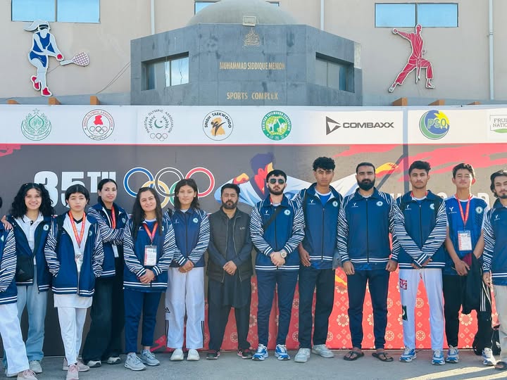 🏅 Gilgit-Baltistan Taekwondo Team Shines at 35th National Games in Karachi 🥋