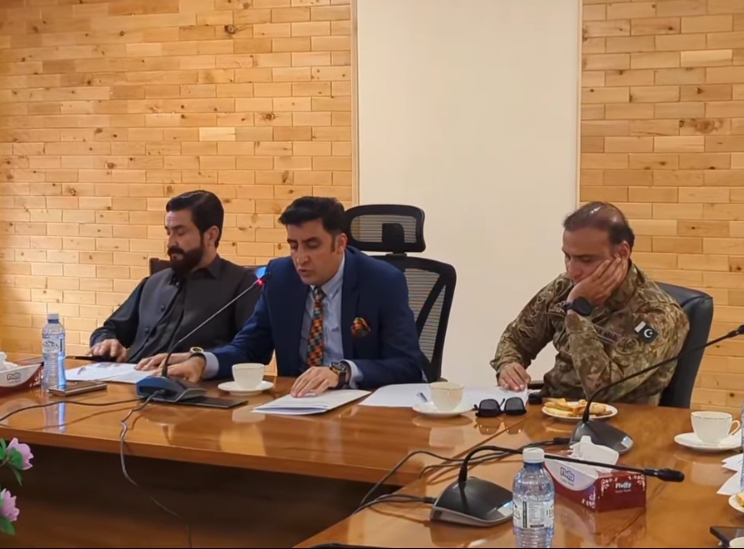 Sardar Asad Haroon Secretary Tourism, Sports & Culture Chaired a High-Level Review Meeting on Preparations for Shandur Polo Festival 2026