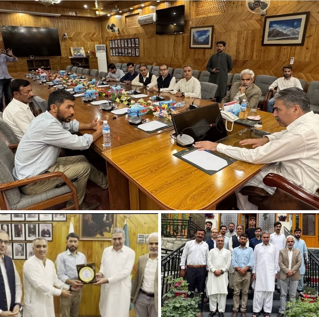 Chief Secretary GB Hosts Ceremony to Honour Pakistan’s High-Altitude Heroes - Sirbaz Khan, Wajidullah Nagri, and Sajid Ali Sadpara  
