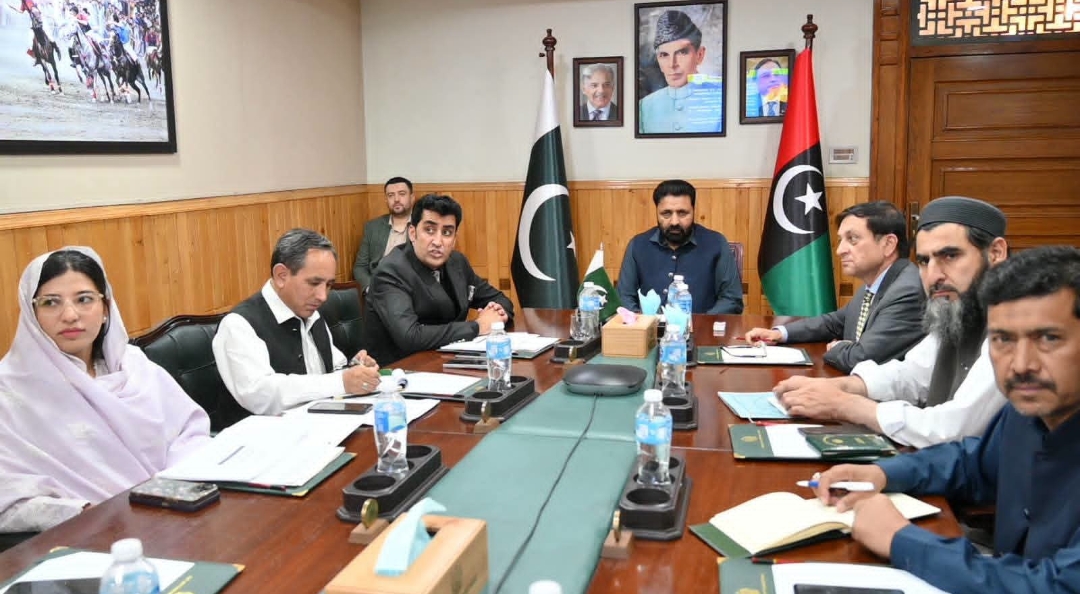Secretary Tourism Sardar Asad Haroon Presents Departmental Briefing to Newly Elected Chief Minister Gilgit-Baltistan