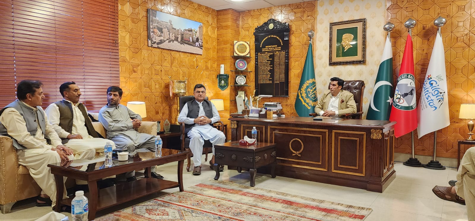 Tourism Department Welcomes Newly Elected Minister For Tourism GB